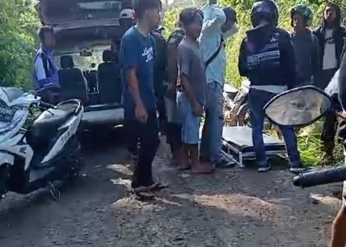 Usai Berwisata di Bukit Embun, Dua Pengendara Sepeda Masuk Jurang, Satu Orang Meninggal