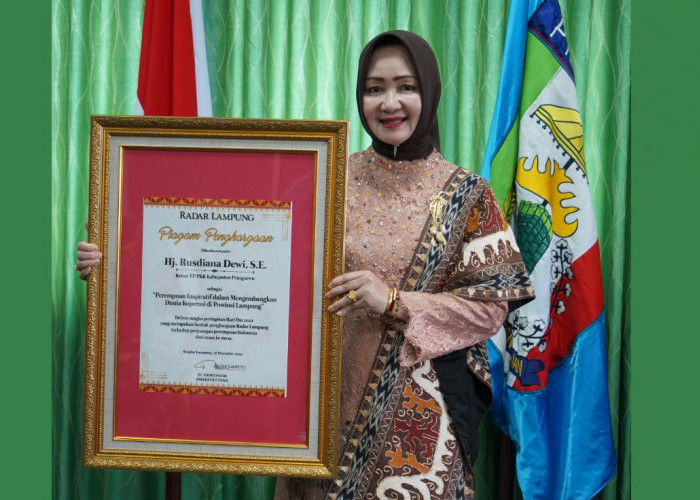 Sosok dan Kiprah Ketua TP PKK Pringsewu Rusdiana Dewi