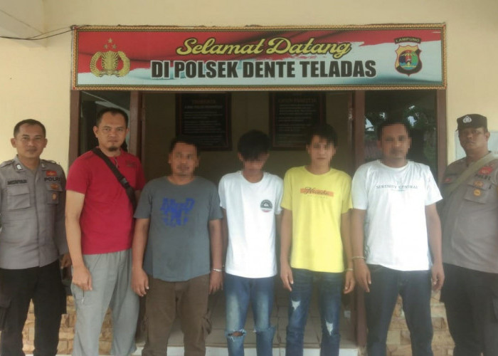 Asyik Judi, 4 Warga Dente Teladas Tak Sadar Digerebek Polisi