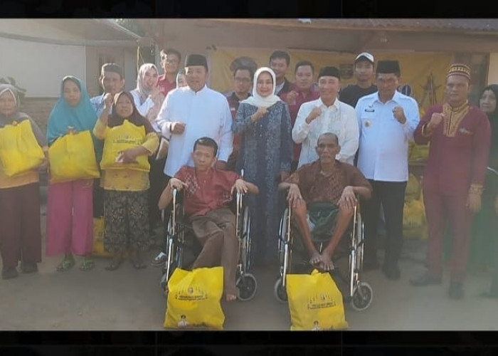 Safari Ramadhan di Tanggamus, Gubernur Arinal Djunaidi Buka Bazar Beras Murah dan Beri Bantuan untuk Warga  