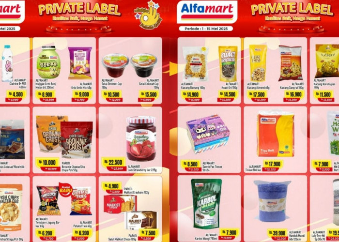 Belanja Cerdas Private Label Alfamart, Ada Diskon Camilan Lezat Dengan Harga Hemat, Ini Katalognya