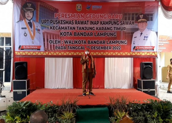 Bandar Lampung Tambah Dua Puskesmas Rawat Inap