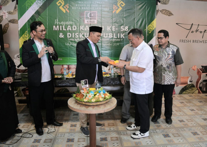 Peringati Milad Ke-58, KAHMI Kota Bandar Lampung Gelar Diskusi Calon Wali Kota 