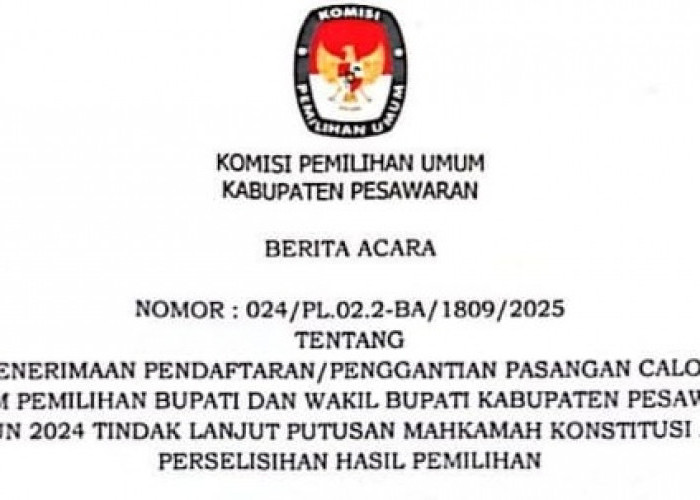 Tak Sesuai Amar Putusan MK, KPU Kembalikan Berkas Pendaftaran Elin  