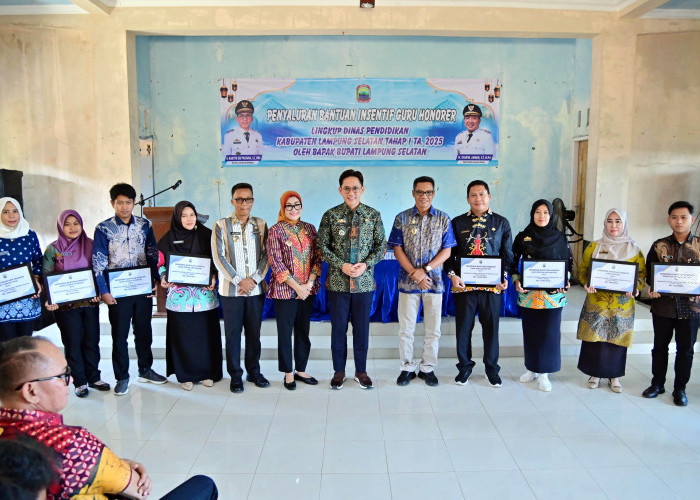 Catat, Ini Pesan Bupati Lampung Selatan Egi ke Guru Honorer
