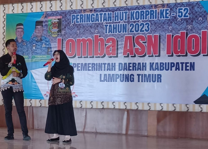 Peringati HUT Korpri ke 52, Lampung Timur Gelar ASN Idol