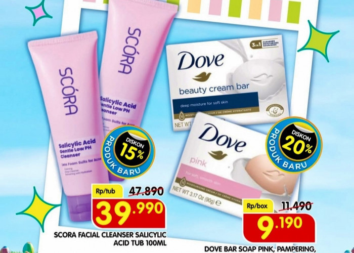 Wajah Glowing Maksimal Dengan Produk Promo Superindo, Dapat Diskon 30 Persen 
