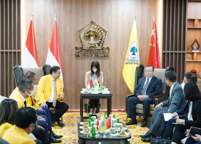 Airlangga Hartarto: Golkar Janjikan Kesinambungan Investasi Tiongkok Saat Temui PKC