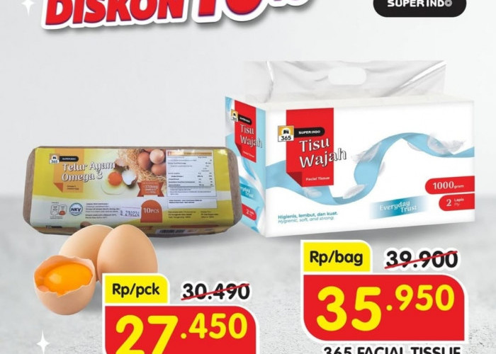 Selasa Diskon 10 Persen Superindo! Promo Home Care Hingga Belanja Murah Sembako
