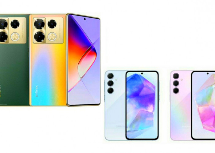 Perbandingan Infinix Note 40 Pro dan Samsung Galaxy A35, Cek Spesifikasi dan Harga Terbaru