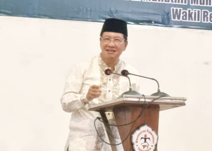 Moment Halal bi Halal, Rektor UTI ajak Dosennya Lakukan Perubahan