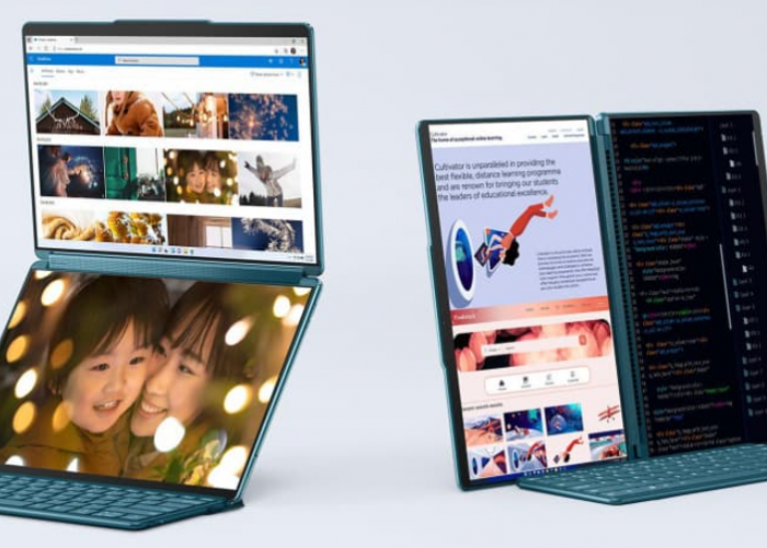Lenovo Rilis Laptop 2 Layar Paling Keren, Yoga Book 9i Rp34 Jutaan, Apa Istimewanya?