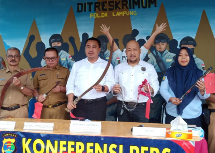Tanpa Ampun! Polda Lampung Tegaskan Empat Remaja Geng Motor Tetap Diproses Hukum