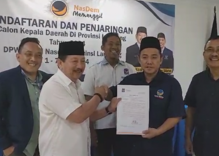 Kembalikan Berkas ke NasDem Sembari Singgung Kota Baru, Herman H.N.: Tidak Boleh Ribuan Hektar Didiamkan!