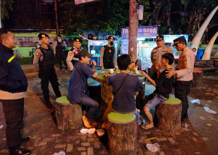 Jelang Nataru Polres Lampura Gelar Patroli Gabungan, Hasilnya...