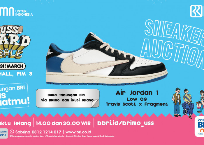 Sneakerhead, Ayo Merapat! USS Yard Sale Digelar, Nikmati Keseruan Bersama BRImo dan Berbagai Produk BRI