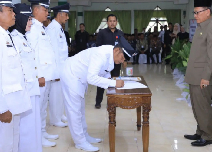 Pj Bupati Tulang Bawang Qudrotul Ikhwan Akan Tindak Kepala Kampung yang Terlibat Politik Praktis