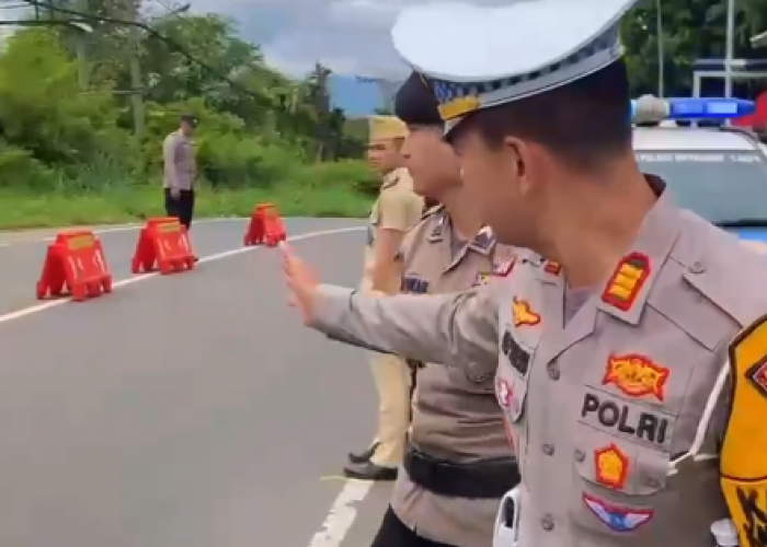 H+2 Lebaran, Arus Lalu Lintas di Jalan Lintas Sumatera Way Kanan Terpantau Lancar