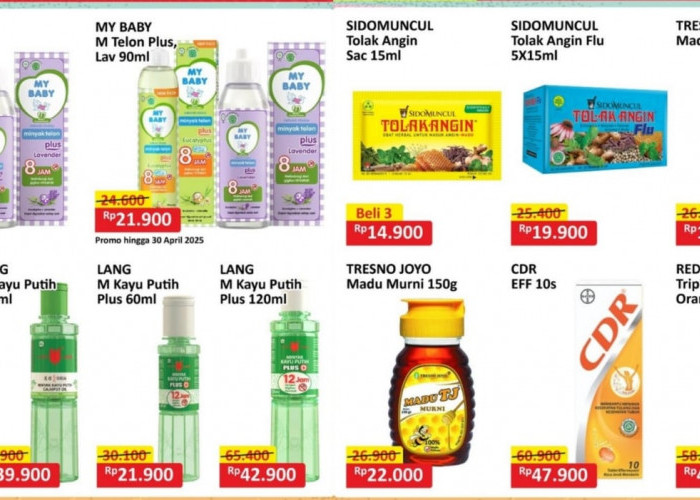 Promo Gantung Alfamart Spesial Produk Kesehatan, Jaga Tubuh Tetap Bugar dan Sehat di Akhir Bulan