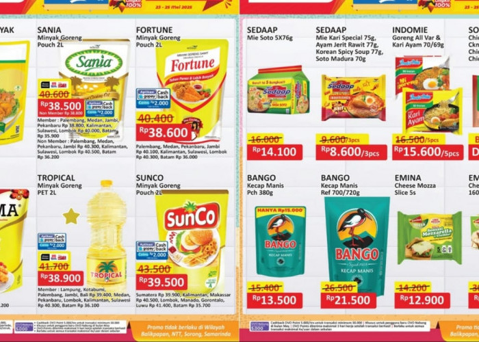 Promo Kebutuhan Dapur 3 Hari Berturut-turut di Alfamart, Ada Minyak Goreng Murah Hingga Mie Instant