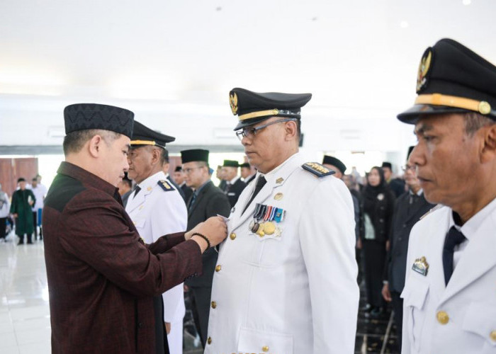 Bupati Dendi Ramadhona Lantik Ratusan Pejabat Pesawaran, Ini Daftarnya
