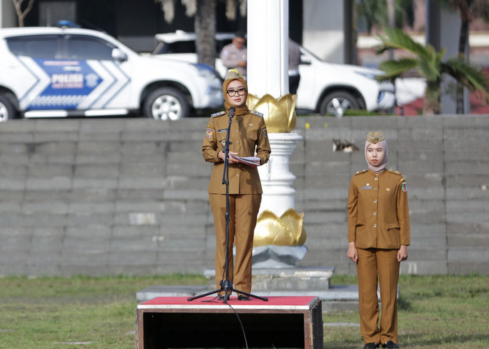 Pimpin Apel Perdana, Wagub Jihan Tekankan ASN Tingkatkan Pelayanan Kepada Masyarakat 