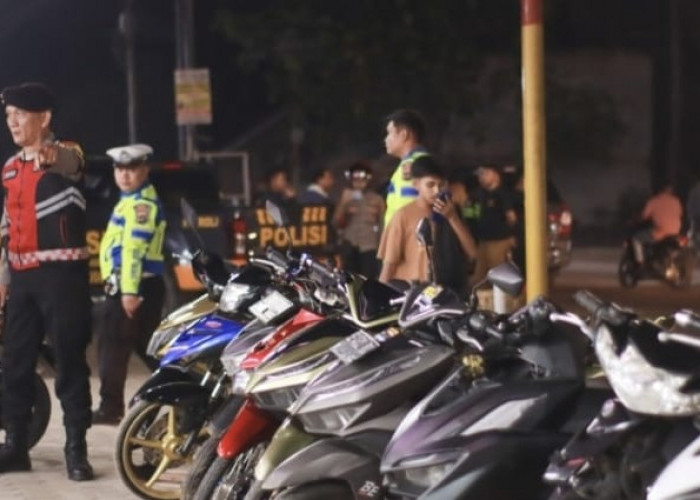 Tak Kapok Meski Kerap di Razia, Polisi Amankan Sepeda Motor Peserta Balap Liar  