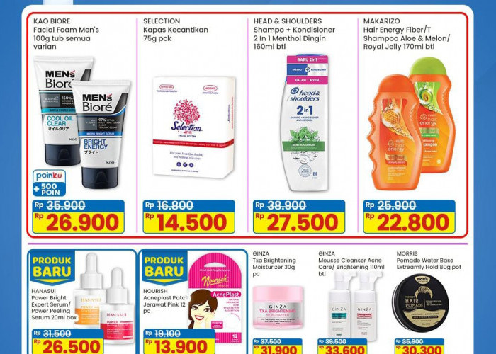 Super Hemat! Promo Indomaret Spesial Produk Perawatan, Senin 14 April 2025, Dapatkan Diskon Mulai Rp 22 Ribu 
