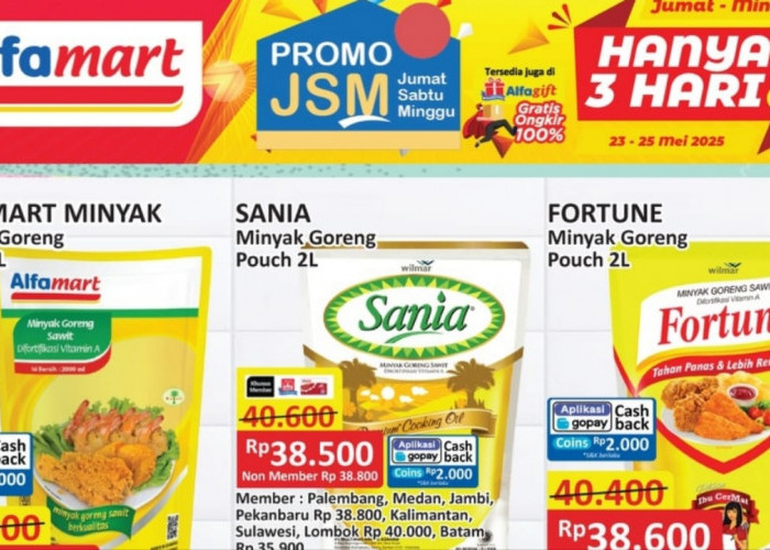 Hanya 3 Hari Promo Belanja Murah di Alfamart, Ada Diskon Rp2 Ribu Untuk Minyak Goreng Favorit!