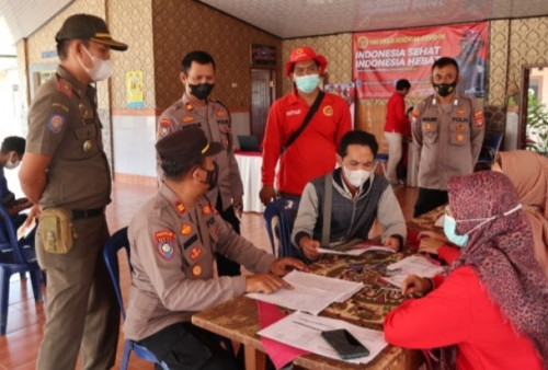 Gencarkan Vaksinasi, BIN Lampung Sasar Pringsewu