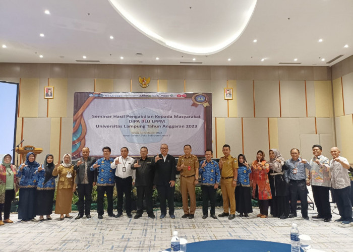 LPPM Unila Gelar Seminar Hasil Pengabdian Kepada Masyarakat Tahun 2023