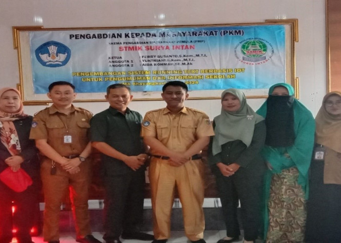 PKM di SMA Bhayangkari, Dosen STMIK Surya Intan Kembangkan Hal Ini 