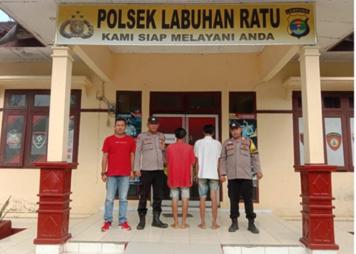 Polsek Labuhan Ratu Lampung Timur Amankan DPO Pembobol Kandang Ayam