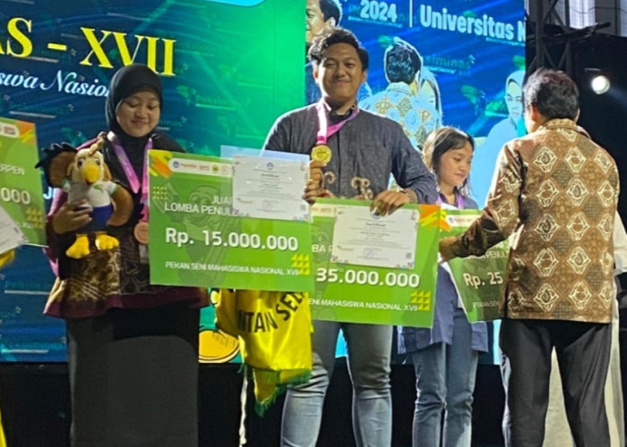 Keren, Mahasiswa FH Unila Toreh Medali Emas di Peksiminas XVII 