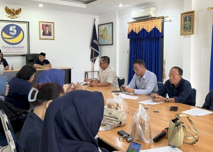 NasDem Lampung Rombak Kepengurusan Periode 2024-2029, Berikut Ini Nama-namanya
