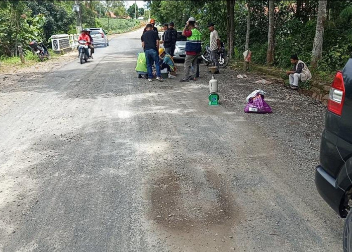 Rehab Jalan Provinsi Kotabumi - Bandar Abung Belum Masih 50 Persen