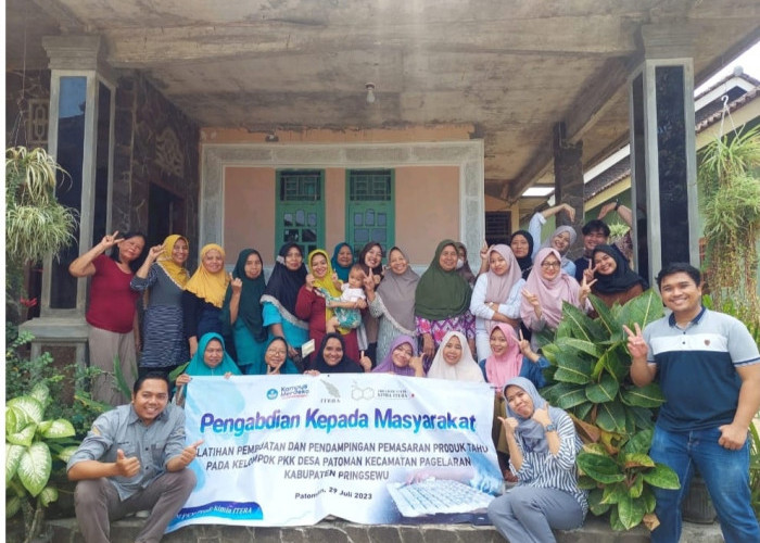 Prodi Kimia Itera Beri Pelatihan Pembuatan dan Pendampingan Pemasaran Produk Tahu 