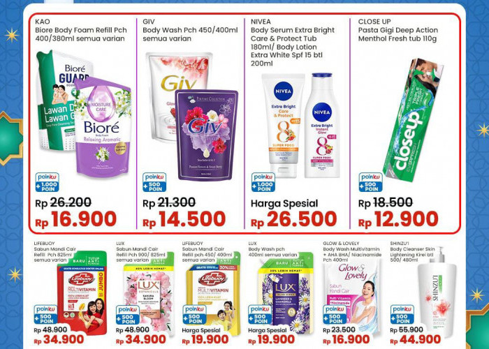 Promo Indomaret Khusus Sabun Cair, Belanja Kebutuhan Pribadi Makin Hemat Lewat Diskon Hari Ini