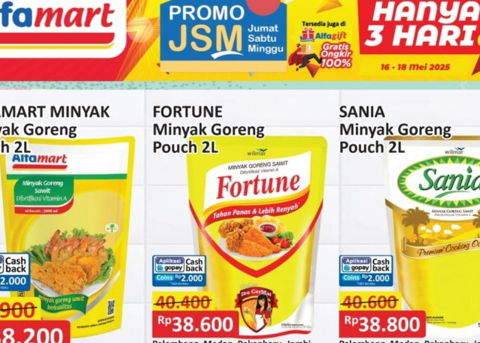 Promo Minyak Goreng Murah Alfamart Sampai 18 Mei 2025, Dapatkan Diskon Cashback Rp2.000, Cek Sekarang!