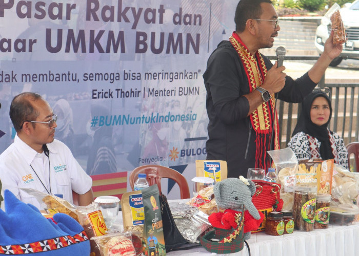BSI Dukung UMKM di Pasar Rakyat BUMN