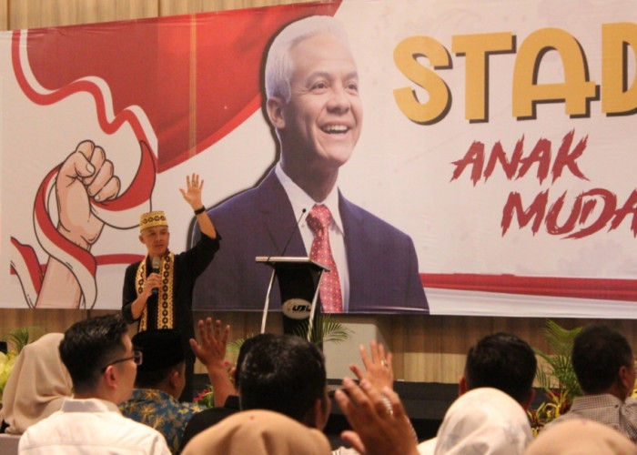 Dari Ideologi Turun Ke Hati, Ganjar Ajak Anak Muda Berpolitik : Saat Demo Jangan Takut Ditangkap Polisi