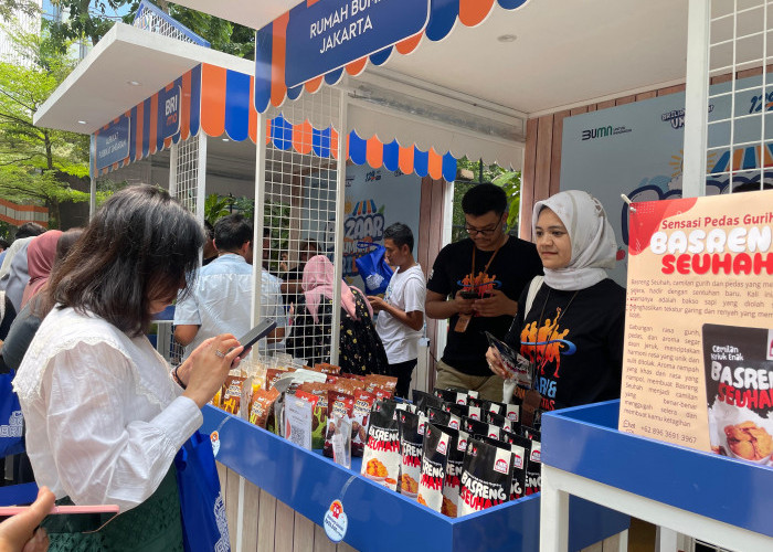 Pelaku Usaha Berkembang Bersama Rumah BUMN Binaan BRI