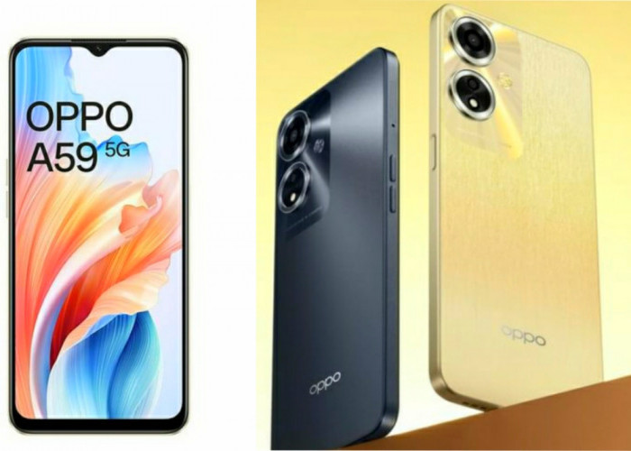 Intip Spesifikasi HP 2 Jutaan Dalam Seri Oppo A59 5G, Bawa Layar 90Hz Hingga Dimensity 6020