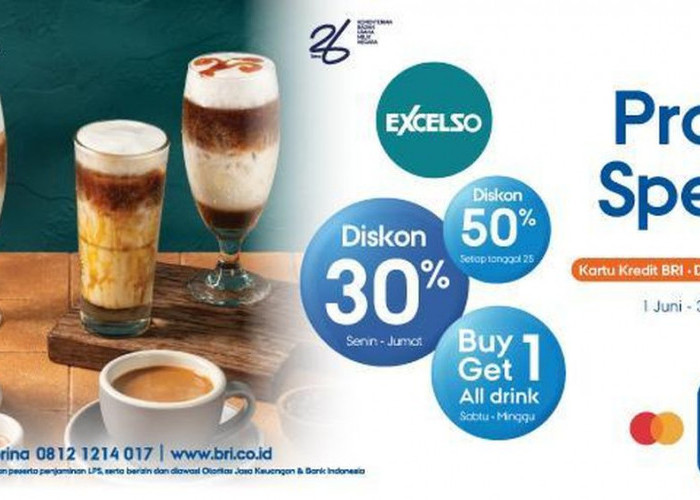 Menikmati Kopi dengan Diskon Menarik di Excelso Bersama BRI