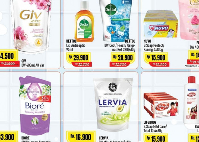 Promo Sabun Mandi Favorit dari Alfamart, Dapatkan Diskon Belanja Murah Hingga 35 Persen