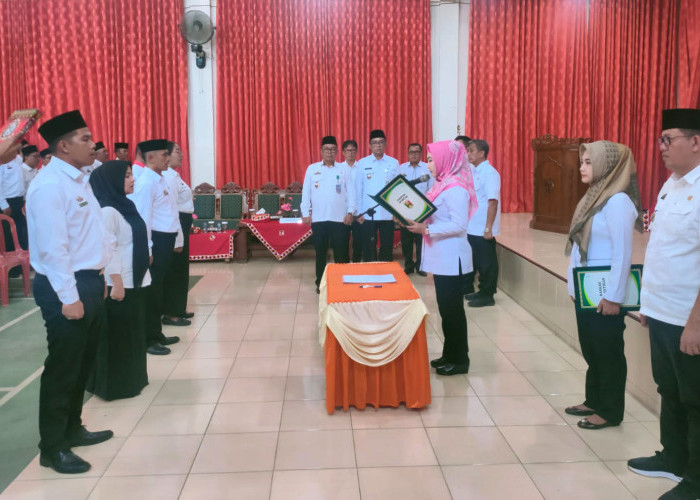 Bupati Tanggamus Lantik 335 Guru Dalam Jabatan Fungsional 
