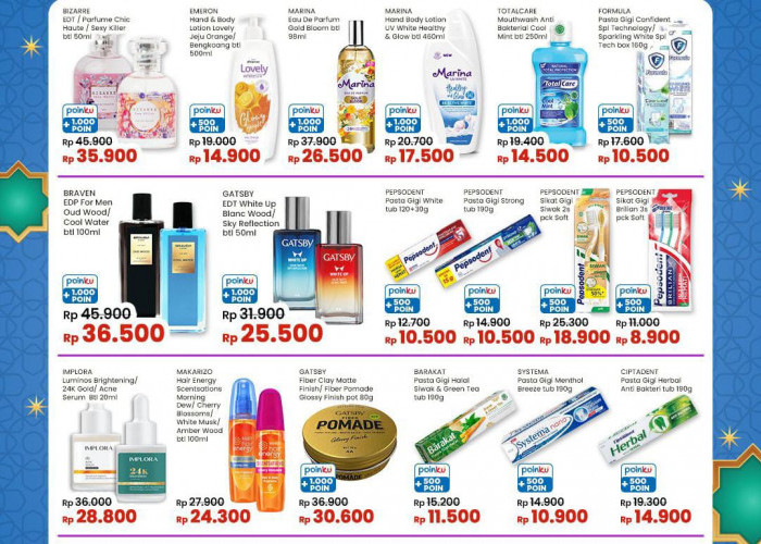 Promo Indomaret Spesial Parfum Ramadhan, Serbu Diskon Minyak Wangi Mulai Rp 14 Ribu 