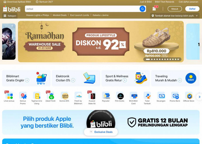 Andalkan Blibli untuk Belanja Produk Secara Online dan Offline untuk Kebutuhan Lebaran