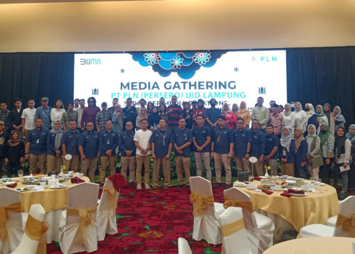 Gelar Media Gathering, PLN UID Lampung Pastikan Pasokan Listrik Aman Jelang  Lebaran Idul Fitri 2024