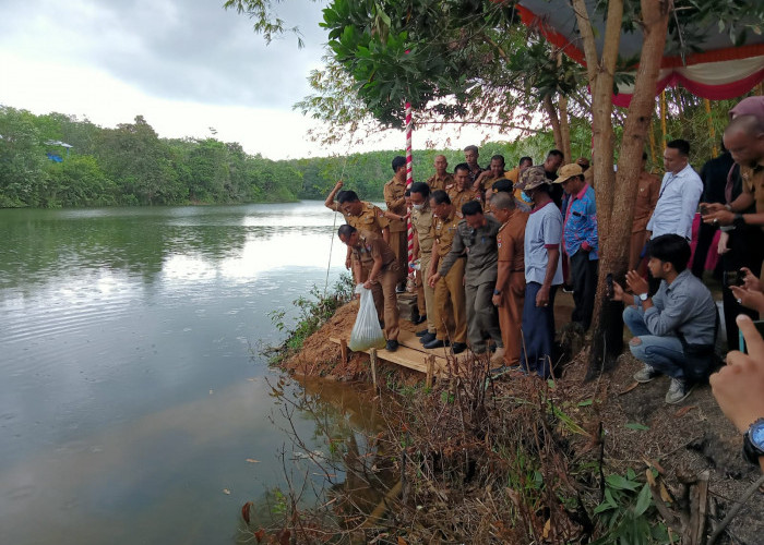 Sebar Benih Ikan, Begini Imbauan Bupati Mesuji ke Masyarakat